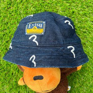 EVISU Denim Bucket Hat